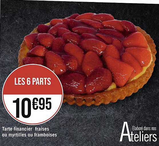 Tarte Financier Fraises Ou Myrtilles Ou Framboises