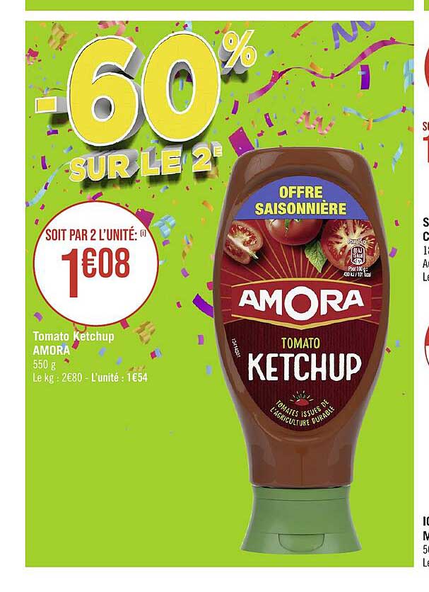 tomato ketchup amora