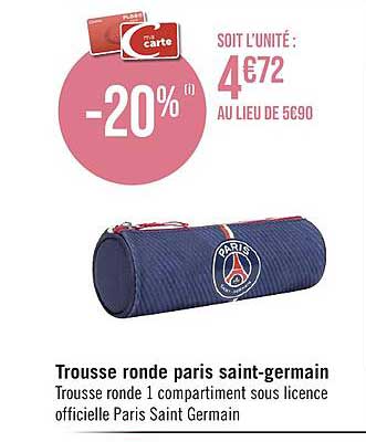 trousse ronde paris saint-germain