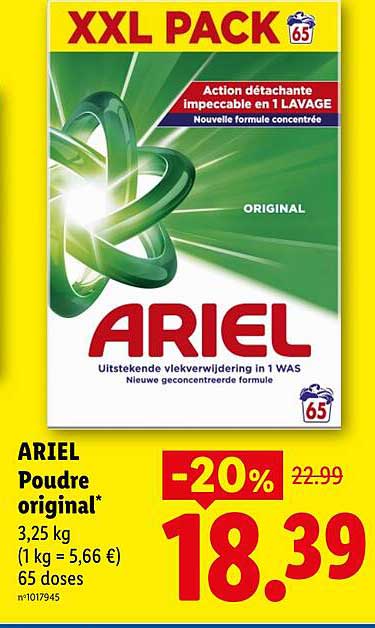 ARIEL Poudre original
