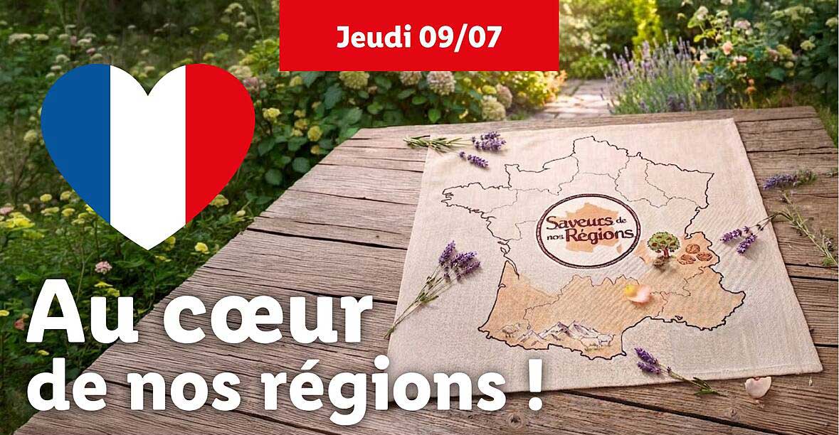 Au cœur de nos régions !