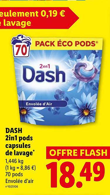 DASH 2in1 pods