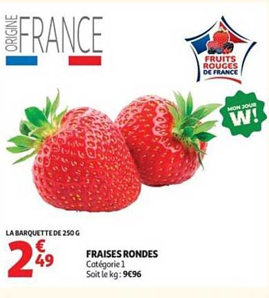FRAISES RONDES