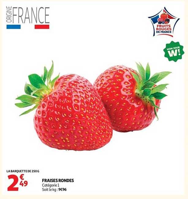 FRAISES RONDES