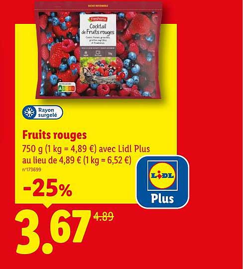 Fruits rouges