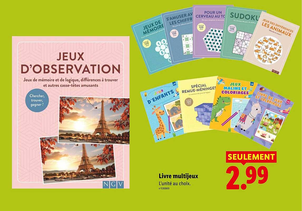 Jeux d’observation