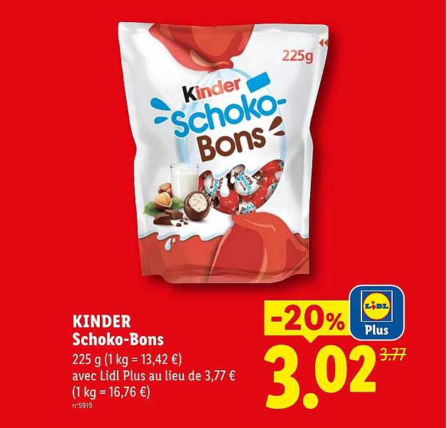 Kinder Schoko-Bons