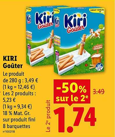 KIRI Goûter