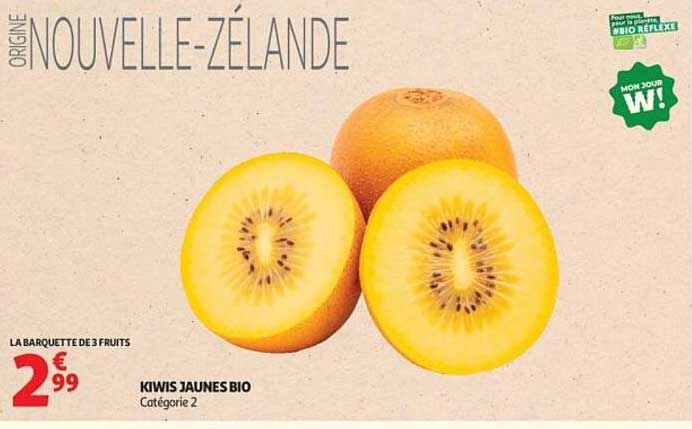KIWIS JAUNES BIO