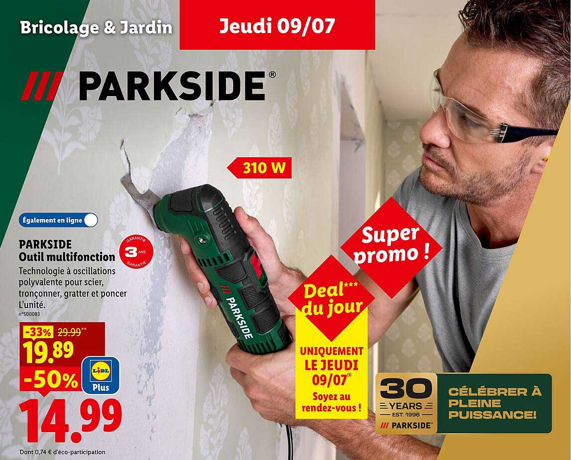 PARKSIDE Outil multifonction
