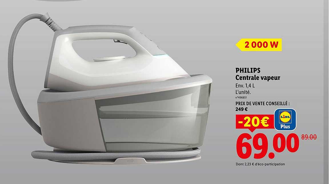 PHILIPS Centrale vapeur