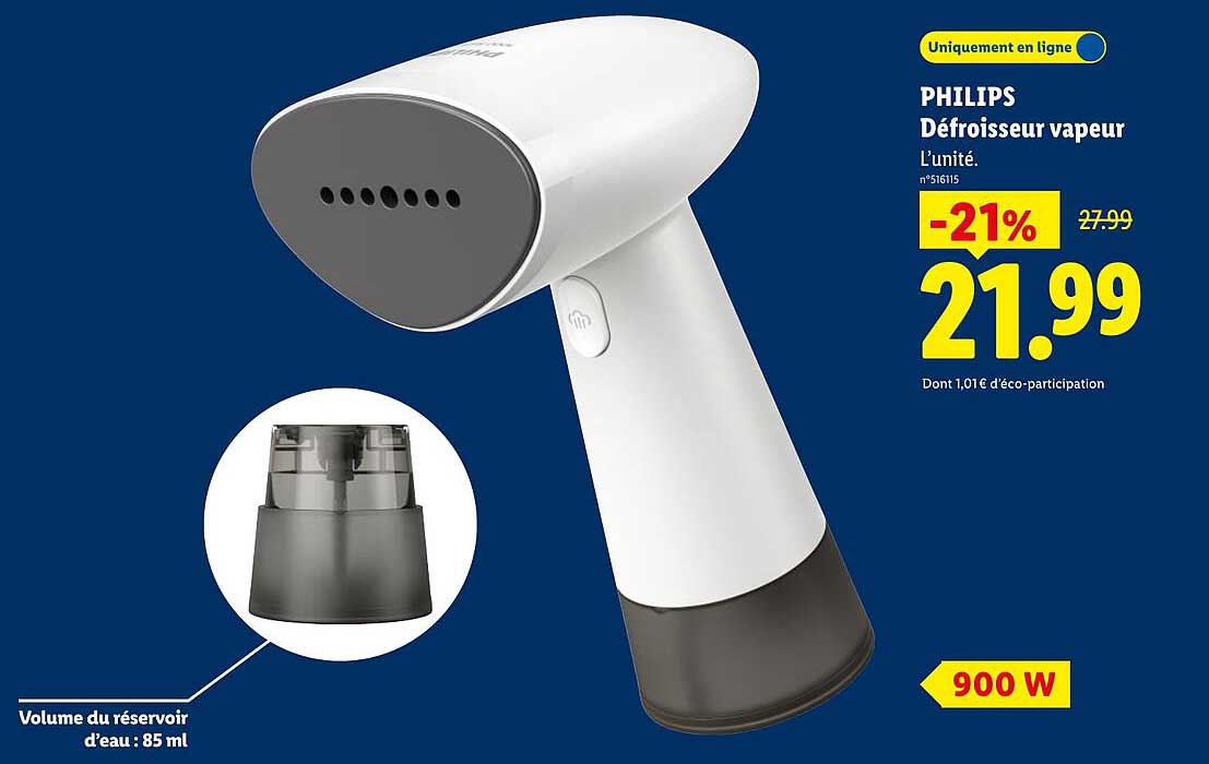 PHILIPS Défroisseur vapeur