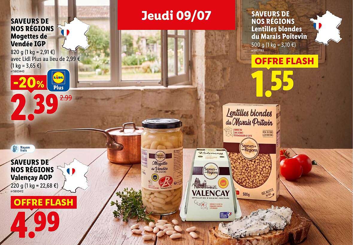 Saveurs de nos Régions