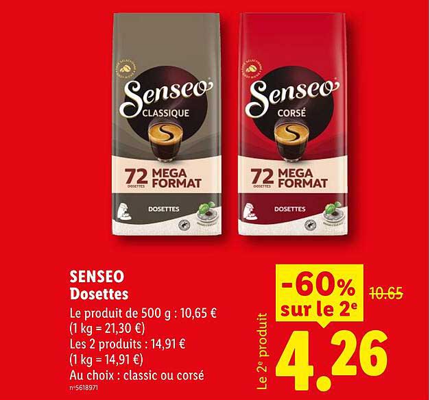 SENSEO Dosettes