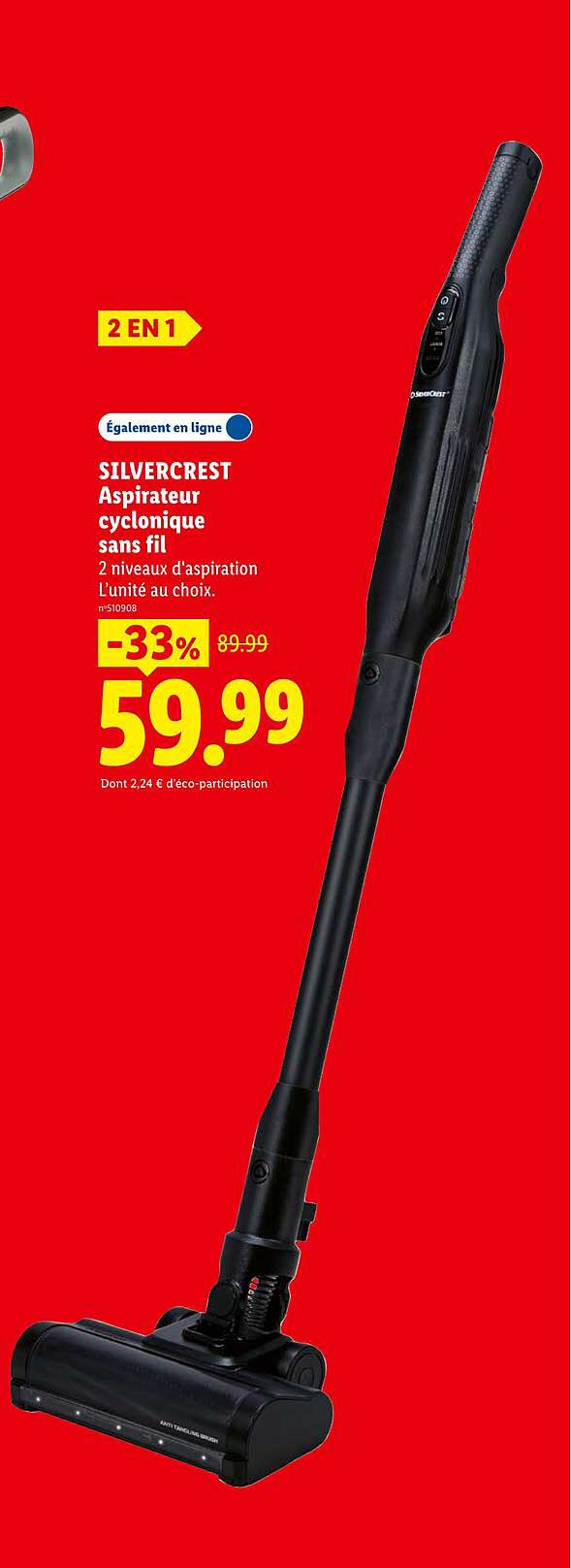 SILVERCREST Aspirateur cyclonique sans fil