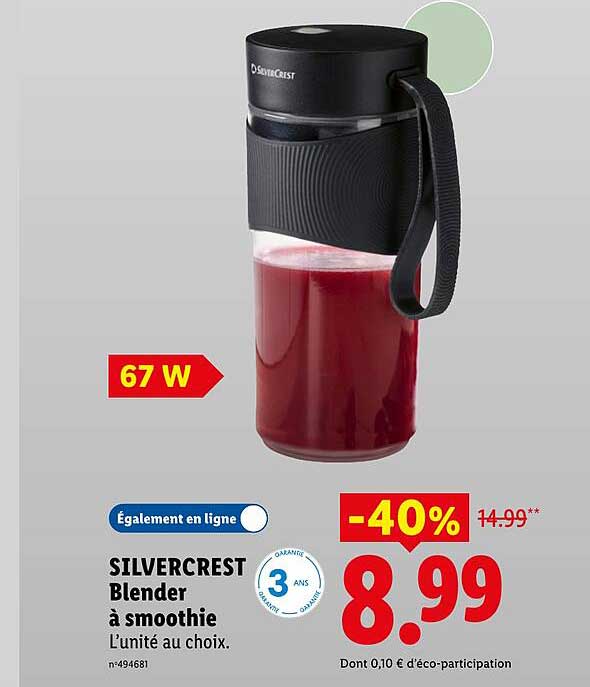 SILVERCREST Blender à smoothie