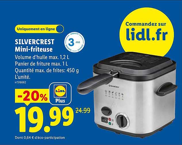 SILVERCREST Mini-friteuse