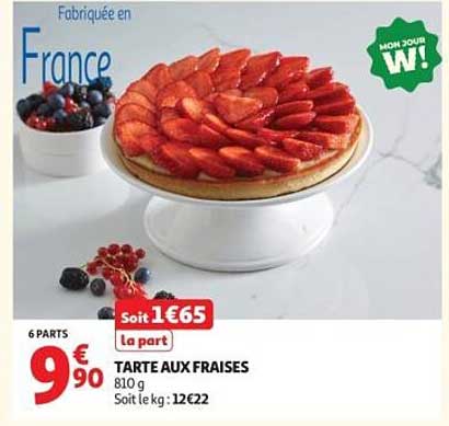 TARTE AUX FRAISES