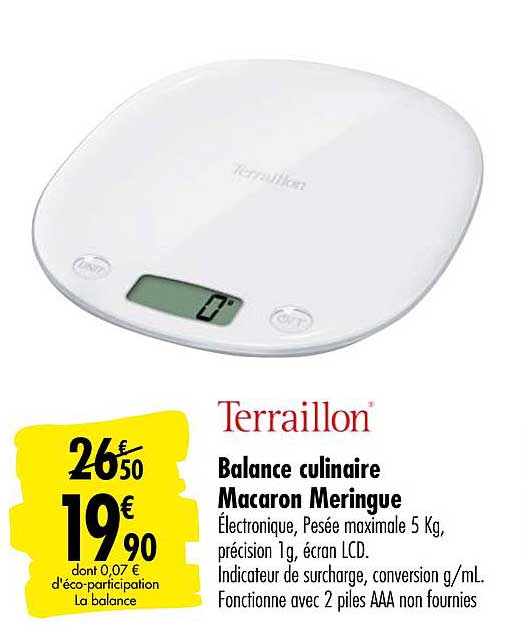 balance culinaire macaron meringue