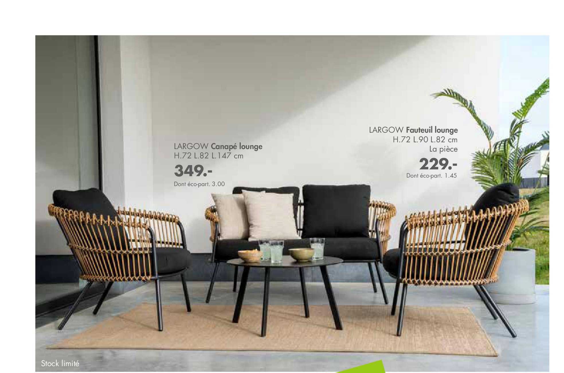 Canapé Lounge Largow