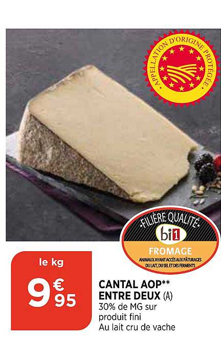 Cantal Aop Entre Deux