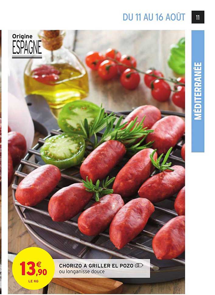 chorizo à griller el pozo