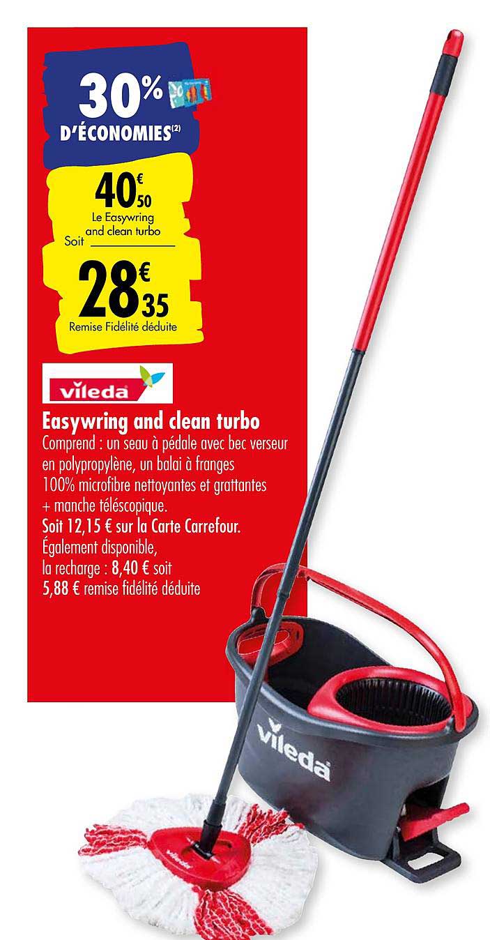 easywring and clean turbo vileda