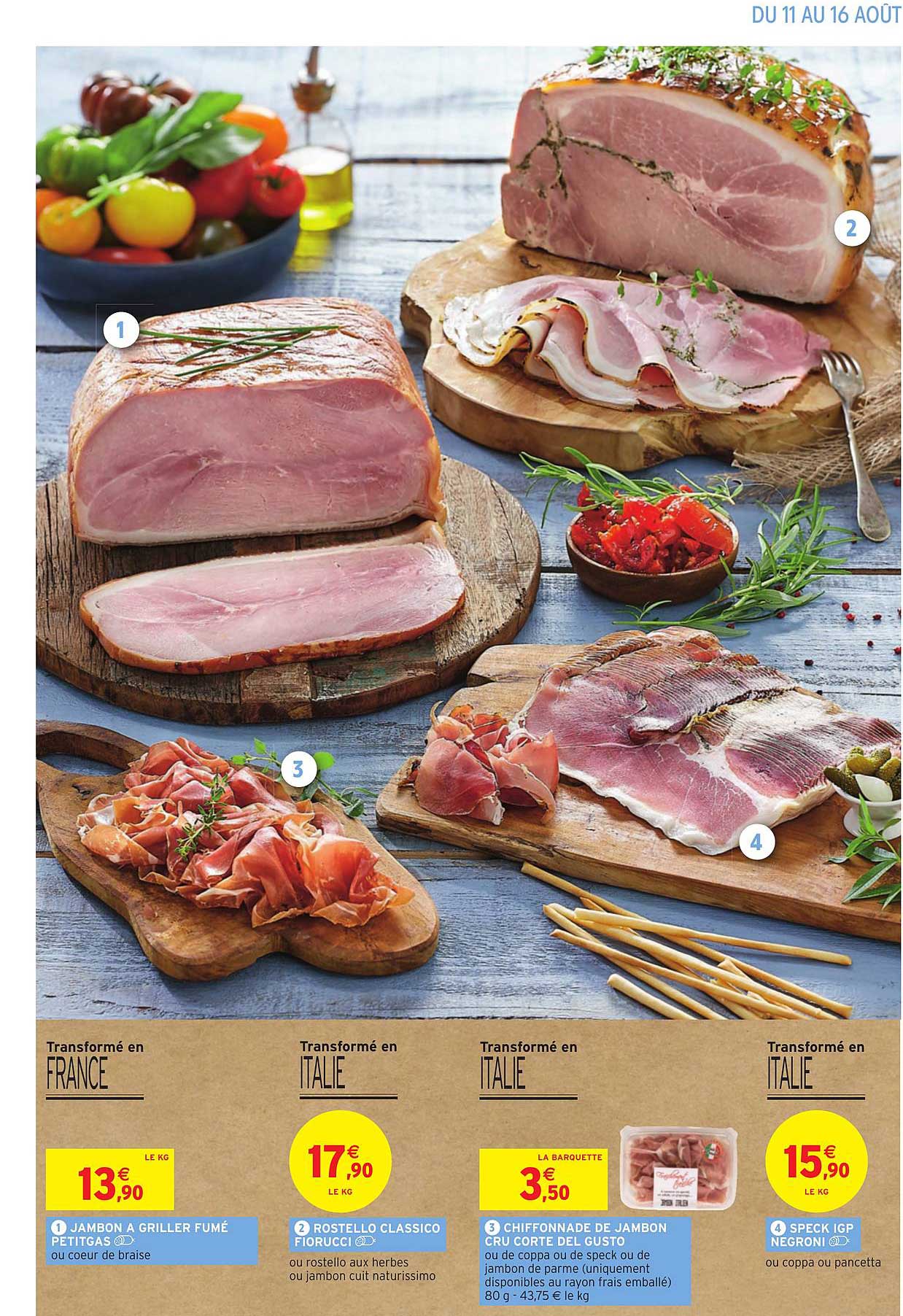 Jambon à Griller Fumé Petitgas