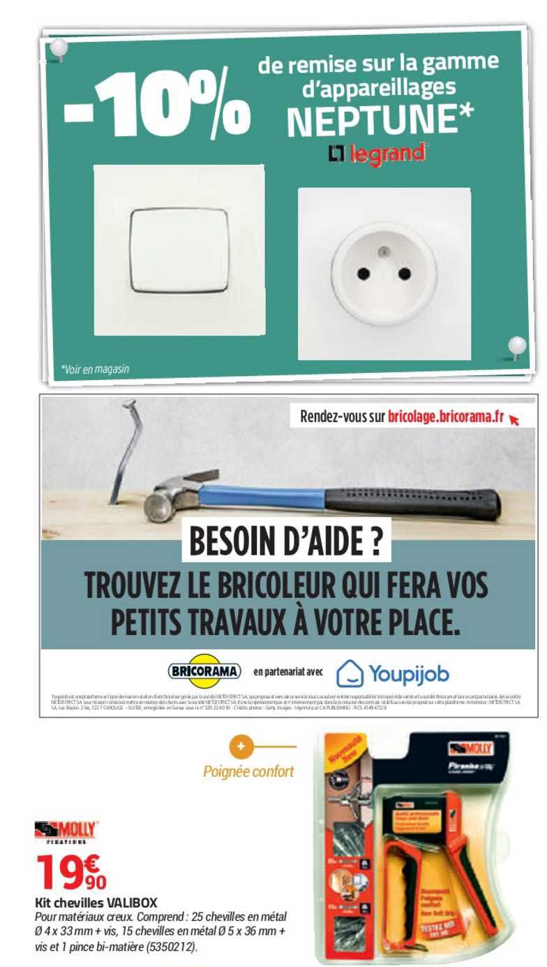 kit chevilles valibos molly