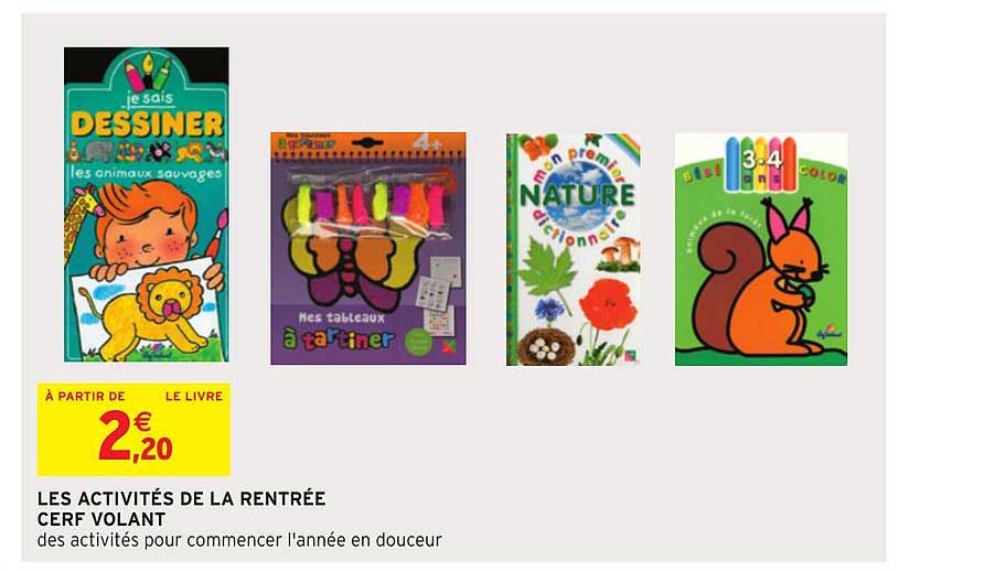 les activités de la rentrée cerf volant