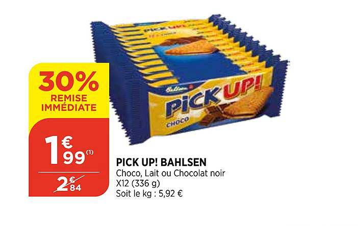 pick up! bahlsen 30% de remise immédiate