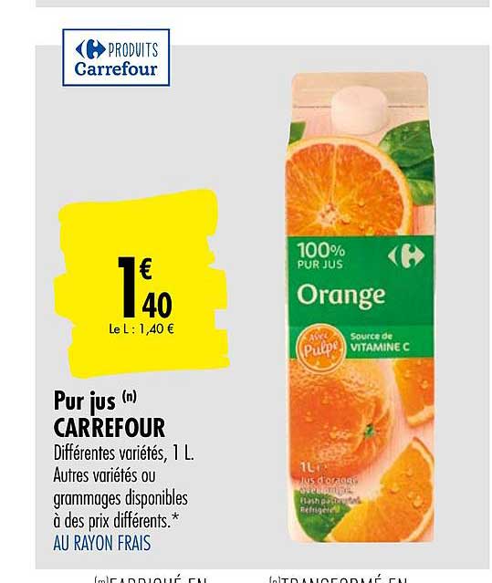 Pur Jus  Carrefour