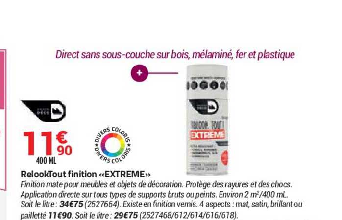 relooktout finition extreme