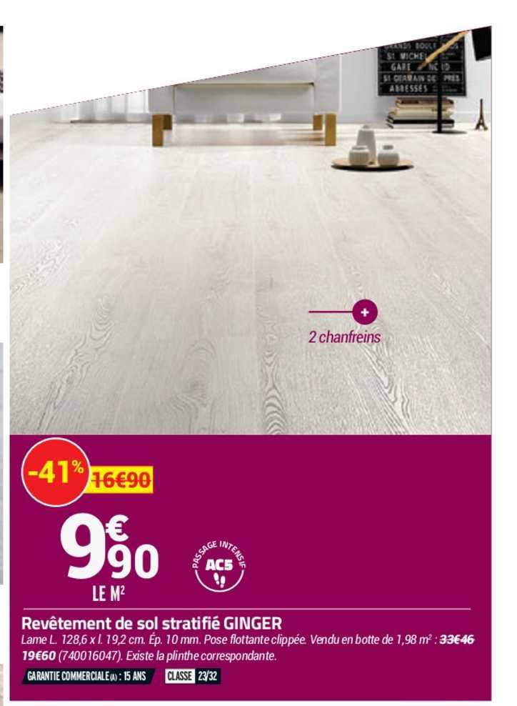 Revêtement De Sol Stratifié Ginger