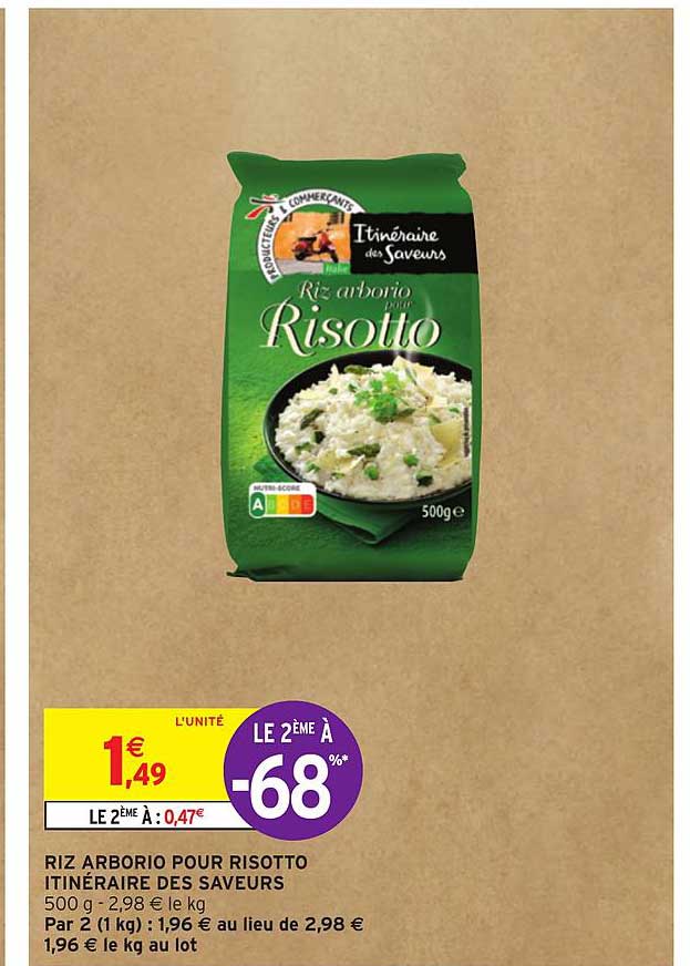 Riz Arborio Pour Risotto Itinéraires Des Saveurs Le 2ème à -68%