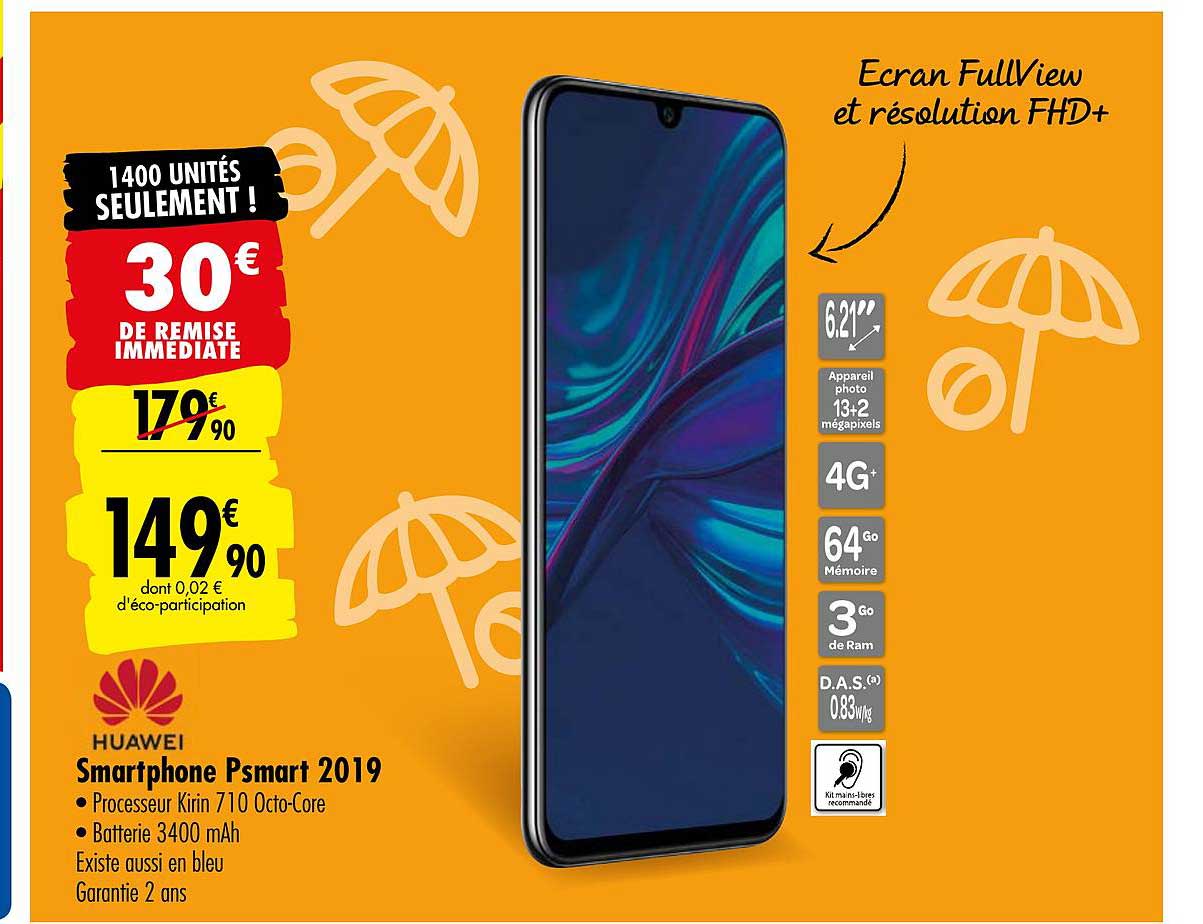 smartphone psmart 2019 huawei
