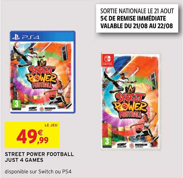 street power football just 4 games