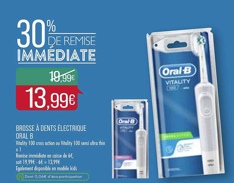 brosse à dents électrique oral b