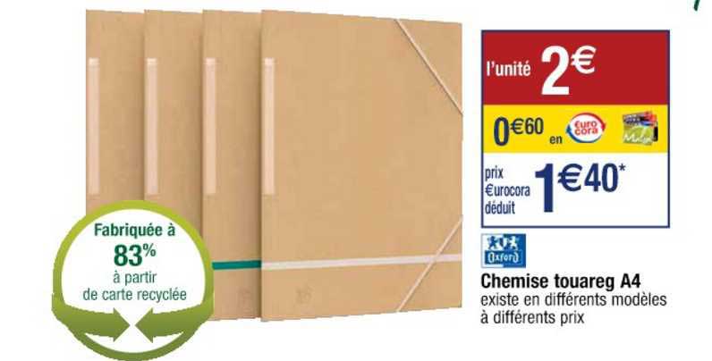 chemise touareg a4 oxford