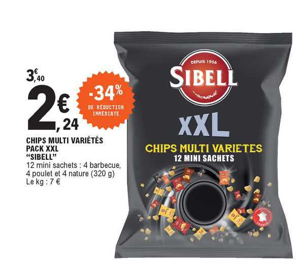 chips multi variétés pack xxl "sibell"