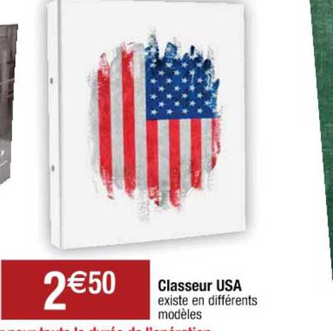 classeur usa