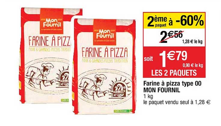 Farine à Pizza Type 00 Mon Fournil