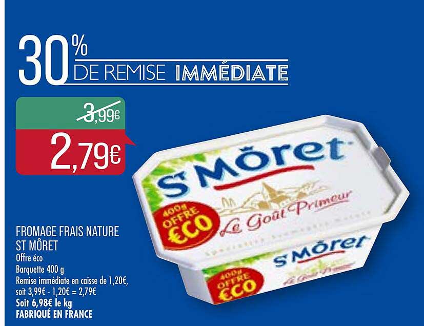 Fromage Frais Nature St Môret