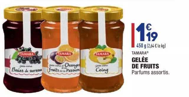 gelée de fruits tamara