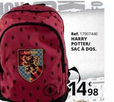 harry potter - sac à dos