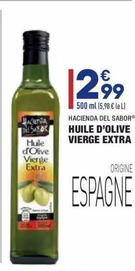 huile d'olive vierge extra hacienda del sabor