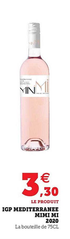 Igp Méditerranée Mimi Mi 2020