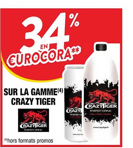 la gamme crazy tiger