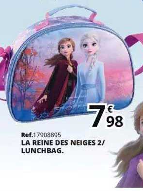 la reine des neiges 2  lunchbag
