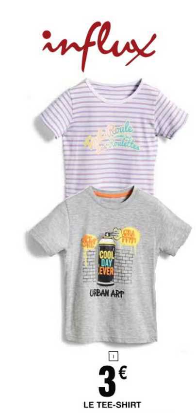 le tee-shirt influx